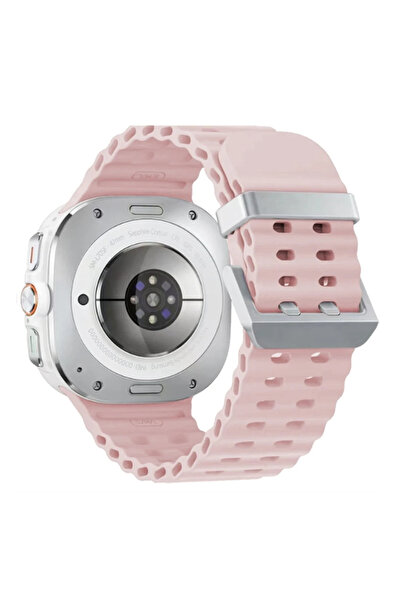 NewFace 1612722747 ساعة 7 ألترا KR417 حزام سيليكون مطاطي (172227) - لون بودرة