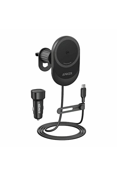 SOL Suport telefon cu grilă de ventilație și încărcător inductiv, 15W, G64, f...