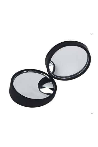 Bibilel Set de 2 oglinzi pentru unghi mort, diametru 5,5 cm, negre