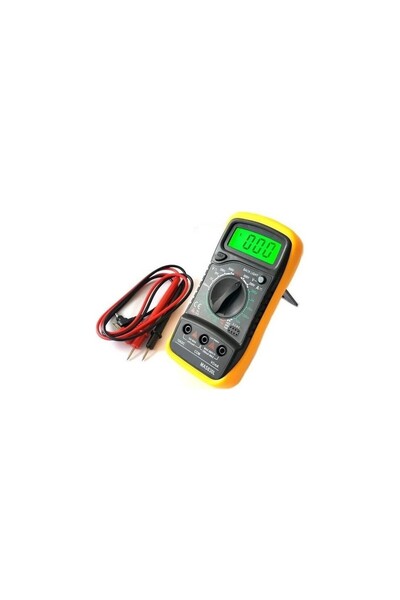 Raftantopla ® Dijital Multimetre Avometre Voltmetre Ampermetre Ohm Direnç Ölç...