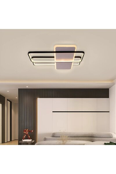 OEM Candelabru LED ARIANNA cu telecomandă 75W, 3 elemente, Rece/Cald/Neutru, Reglabil, Negru