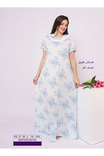DEYARA FASHION Long dress with three-quarter sleeves