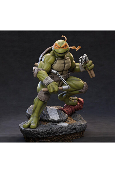 saranostra Michelangelo 3D Figür 20CM Ninja Kaplumbağalar 3D