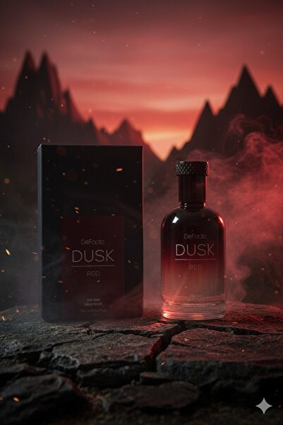 DeFacto Dusk Red Erkek Parfüm 100 ml | Turunçgil Aromalı, Ferah ve Maskülen Koku