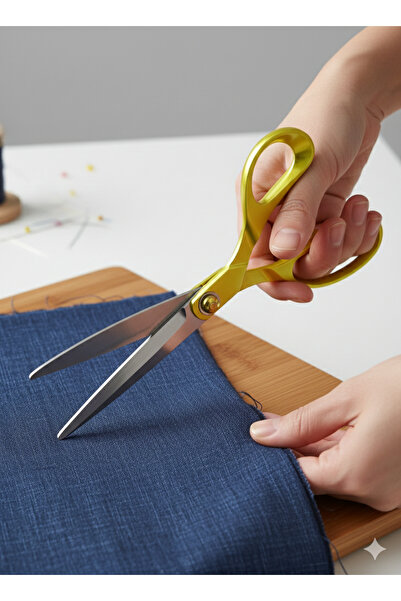 Güncel Fabric snap regole scissors tailor cutting scissors