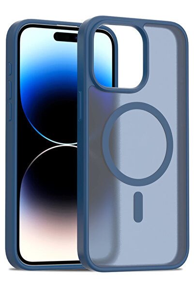 Joko 1612853747 غطاء جوتا ماج سيف (205328) لهاتف آيفون 14 برو ماكس - أزرق داكن