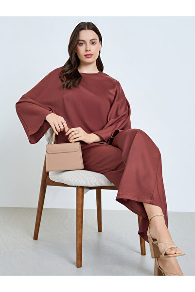 Styli Women Casual Long Sleeve Top and Pants Co-Ords