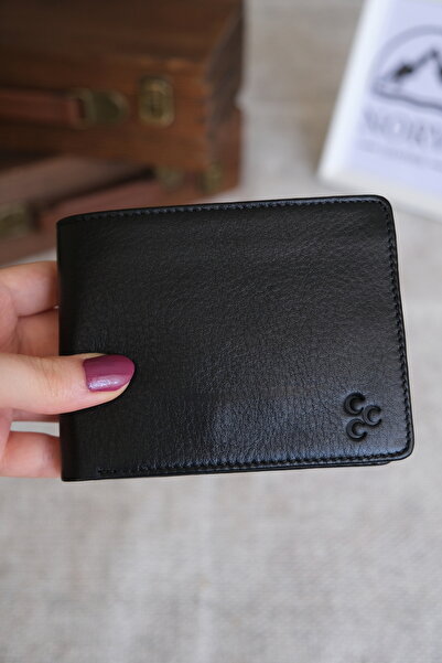 Norvi Leather Three Crescent Special B Printed Leather Wallet - Genuine Leath...