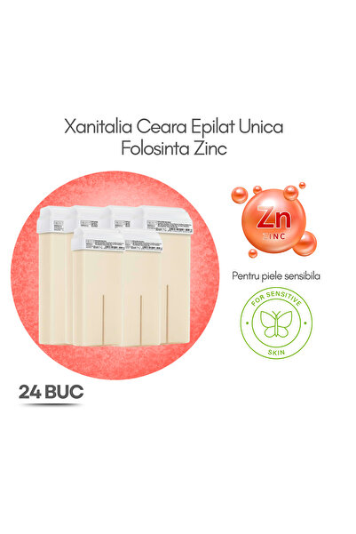 Xanitalia Single Use Zinc Depilatory Wax 80ml Set of 24 Cartridges