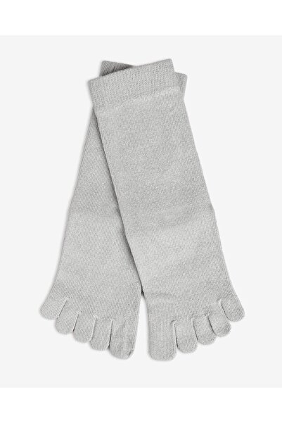 Luminos Butik Gray Socks with Bamboo Fingers |   Anti-Odor and Anti-Mold |   Sweat Absorbing |   Scented