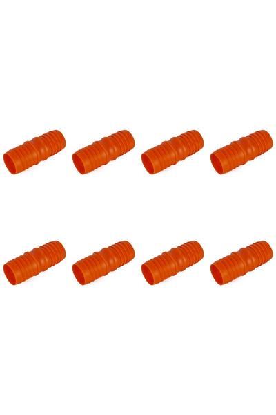 Altınyapı Hobi Market وصلة خرطوم بلاستيكية 1 1/2 بوصة (8 قطع)