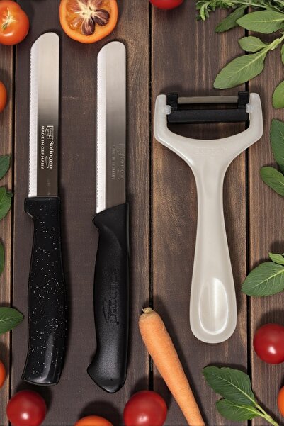 Solingen 2 ADET MİCRO DOĞRAMA BIÇAĞI + 1 ADET SOYACAK