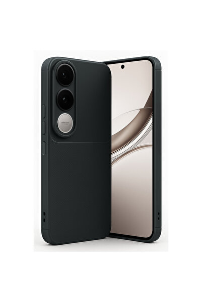 AKSEFİZZ حافظة Vivo V50 Lite 4G ذات ملمس فريد وغطاء ماتي فاخر يوفر قبضة عالية