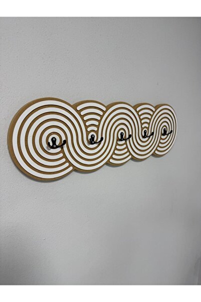 akçehome NordHook Beyaz Portmanto Askı, Kıyafet Askısı