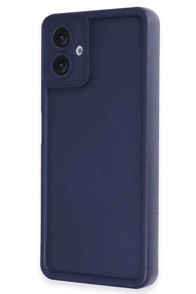 New Face Mtxdpn Samsung Galaxy A06 Case Viera Silicone (220701) - Navy Blue
