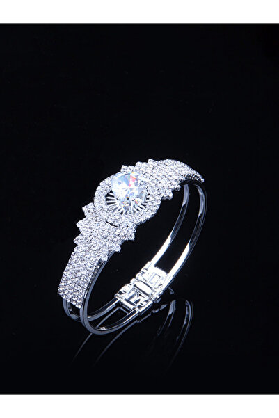 Take Two By Styli Rhinestone Inlaid with Embellishment Bracelet