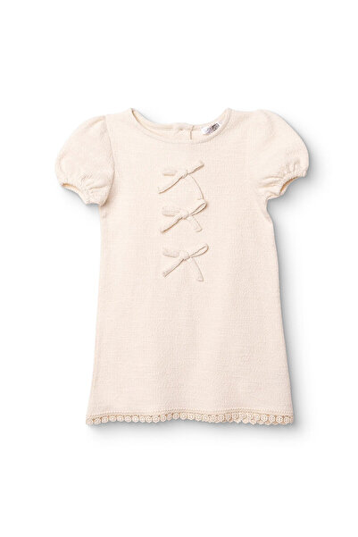 ebebek Hello Baby HelloBaby Kız Bebek Pastel Dreams Elbise Jakar Dokuma Bisik...