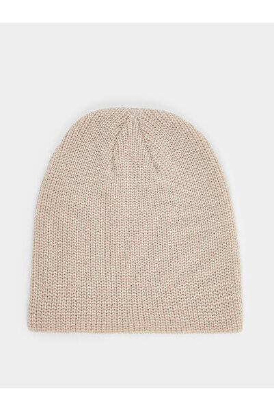 Styli Beige Knit Beanie