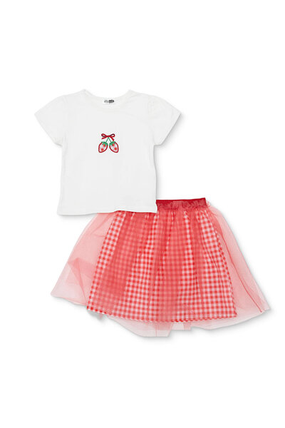 ebebek Hello Baby HelloBaby Kız Bebek Berry Belle Bluz-Etek Süprem Bisiklet Y...