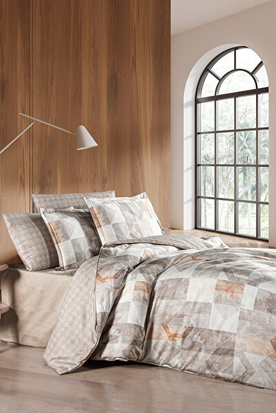 First Choice Arter %100 Pamuk 300 TC (120 Tel) Çift Kişilik Nevresim Takımı