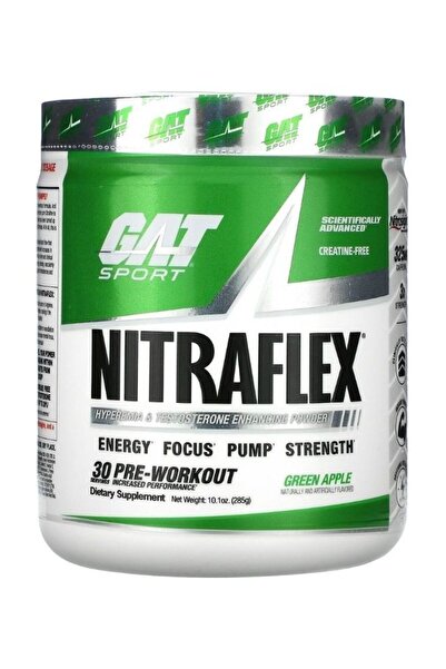 GAT SPORT نيترافليكس ما قبل التمرين بنكهة التفاح الأخضر