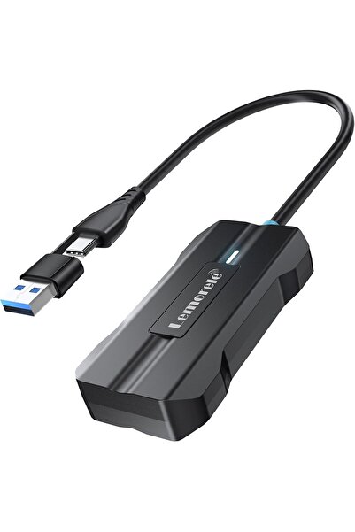 lemorele P80, 2'si 1 Arada Kablosuz CarPlay ve Android Auto Adaptörü - Kablol...