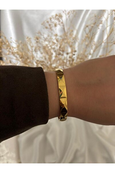 staınless steel Basic Steel Handcuff Bracelet