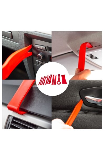 OEM Kit Instrumente Auto 11 Piese pentru indepartare Tapiserie, Panouri Usi, Audio, Ornamente