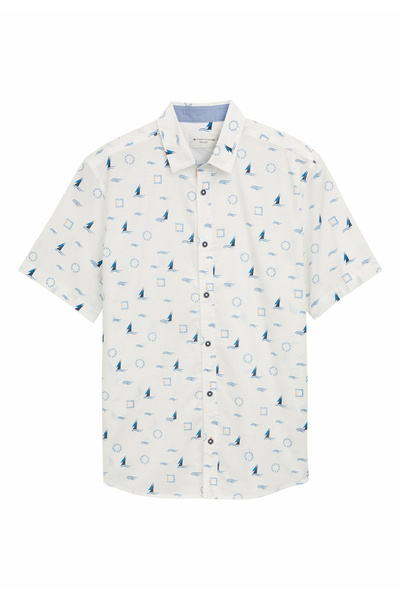 Tom Tailor Kurzarm FreizeitHemd für Herren