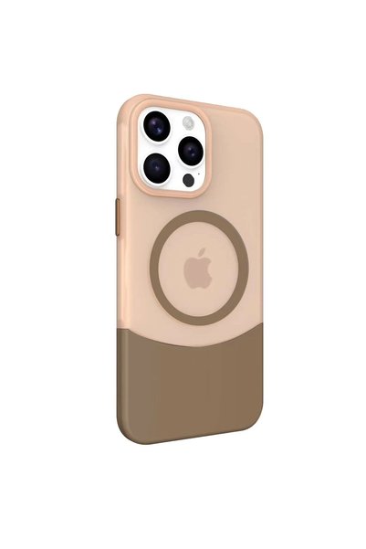 Joko غطاء MTXDPN لجهاز iPhone 15 Pro Max PC Suit Magsafe (230639) - بني
