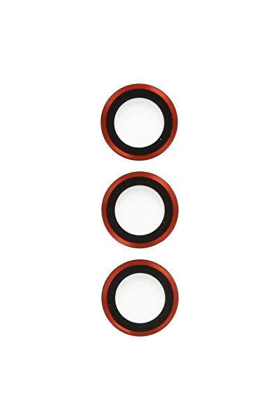 NewFace عدسة كاميرا معدنية لهاتف سامسونج جالاكسي إس 23 بلس (224556) - أحمر