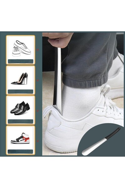 OEM Incaltator pentru pantofi din otel inoxidabil cu maner lung de 30 cm