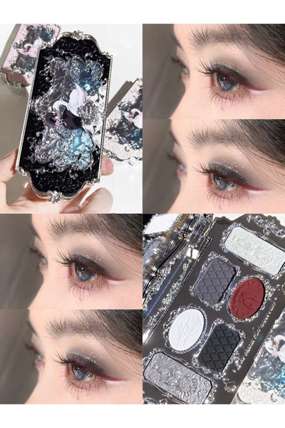 KOZMETİKOM Flower Knows Swan Ballet Six-Color Makeup Palette