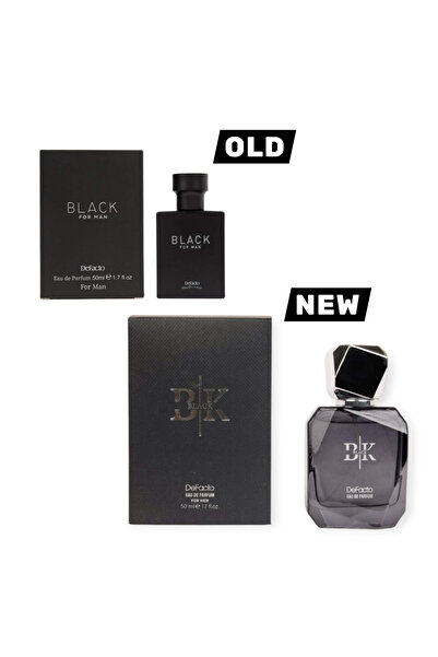 DeFacto Black Erkek Parfüm 50 ml Aromatik | Günlük Kullanıma Uygun Kalıcı Koku 1 Adet