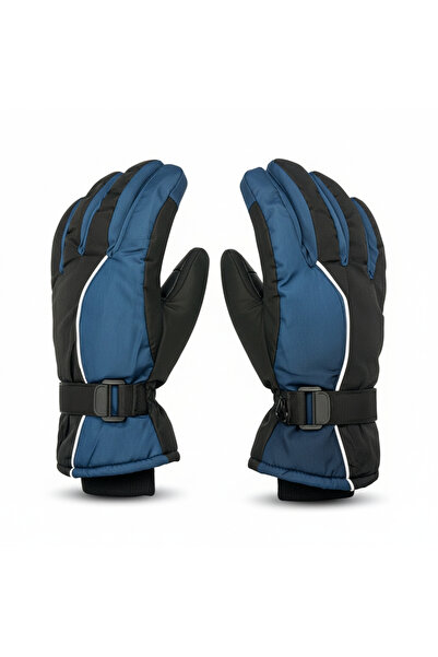 Mustran L-Xl Waterproof Motorcycle Ski Gloves with Fleece Inside |   Windproof Winter Casual Gloves