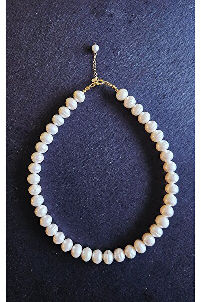 PERLLIS Colier perle naturale 10mm