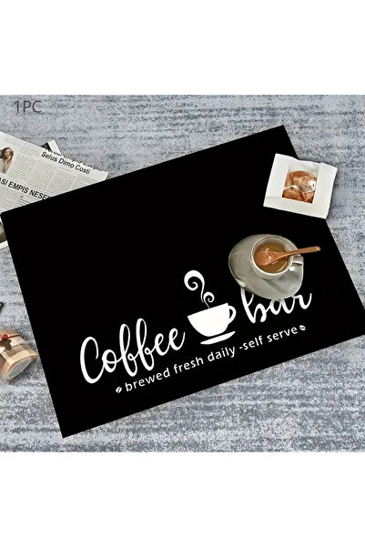 So Iconic 1 шт. Кавова машина Скатертина 30x40см/ Кавовий бар - Скатертина дл...