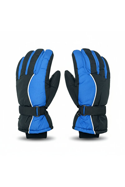 Mustran قفازات تزلج للدراجات النارية مقاومة للماء مع بطانة من الصوف مقاس L-XL |   قفازات شتوية مقاومة للرياح للاستخدام اليومي