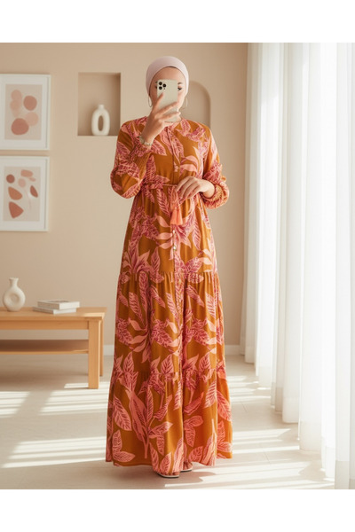 Modamorfo 2145 Rochie Hijab Model - Maronie