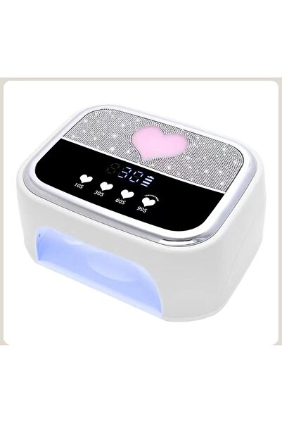 global fashion Lampă pentru unghii Led/uv 168W cu display și cristale, H6