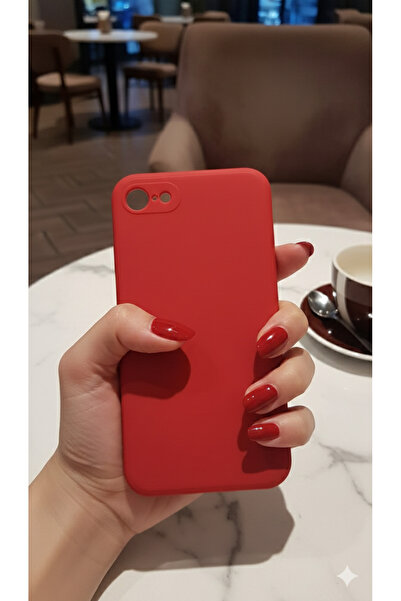 TechTrove Apple iPhone 7 -8-SE İçin Uyumlu Içi Kadife Leke Tutmaz Kamera Koru...