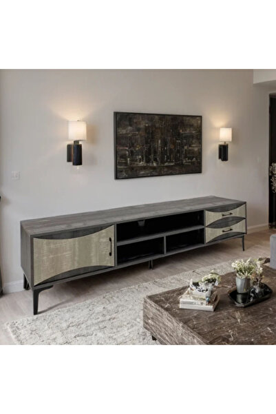 Tasamem Dafia طاولة شاشة مقاس 45*40*180 سم