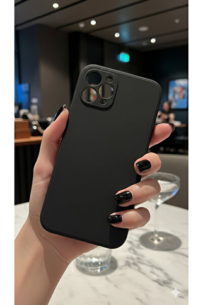 TechTrove Apple iPhone 11 Pro İçin Uyumlu Içi Kadife Leke Tutmaz Kamera Korum...