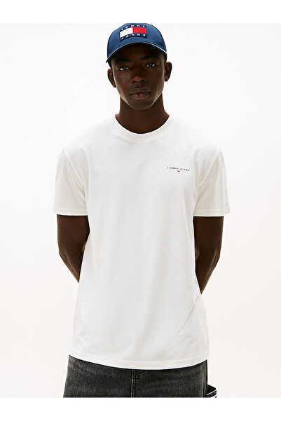 Tommy Hilfiger Erkek TJM Slim Linear 2'li T-shirt Paketi