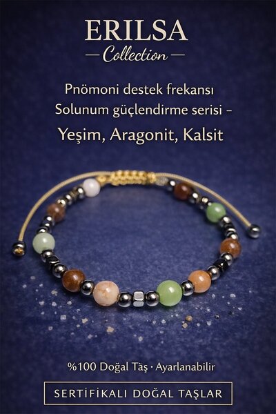 Erilsa Certified Pneumonia Support Frequency Breathing Enhancement Bracelet -...