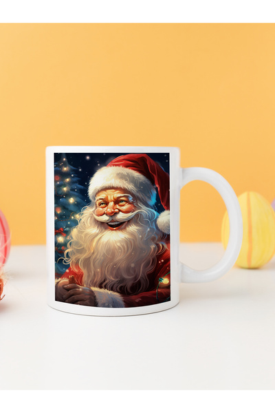 Velorina كأس السنة الجديدة بتصميم سانتا كلوز المبتسم لعيد الميلاد