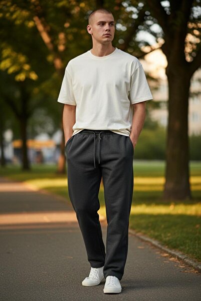 LELVANİ 3 Yarn Jogger Casual Trackpants