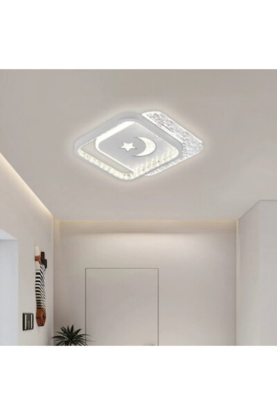 OEM LED Ceiling Light PERU 39W, 2 Squares, Adjustable Cool/Warm/Neutral, Black