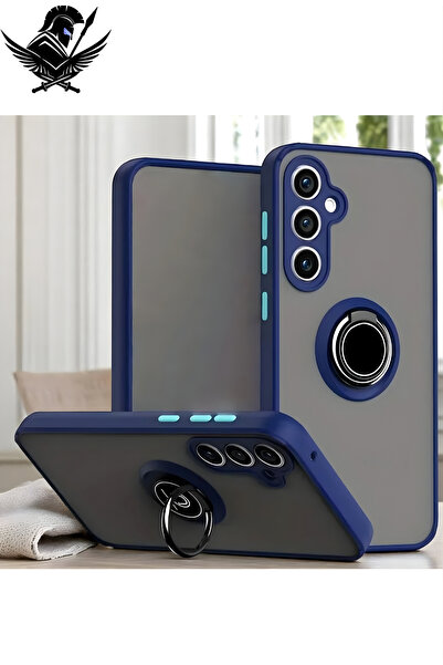 AKSEFİZZ غطاء متوافق مع هاتف سامسونج جالاكسي S23 FE مع حلقة مغناطيسية على الح...