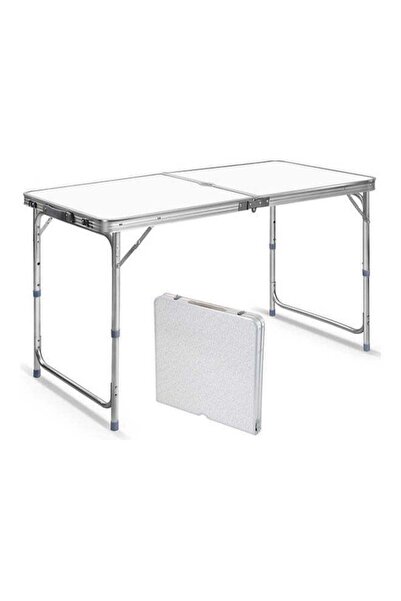 Generic طاولة نزهة خارجية قابلة للطي 60 × 120 سم